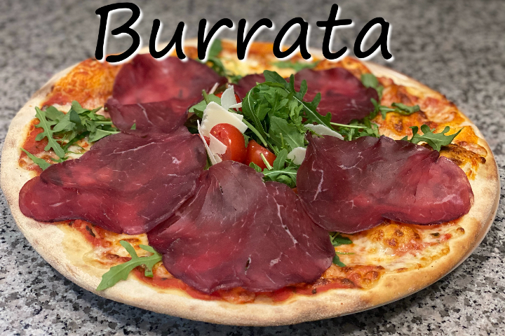Burrata Pizza - Café des Augustins