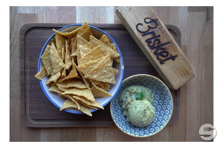 Nachos & Guacamole - Brisket Southern BBQ & Bar