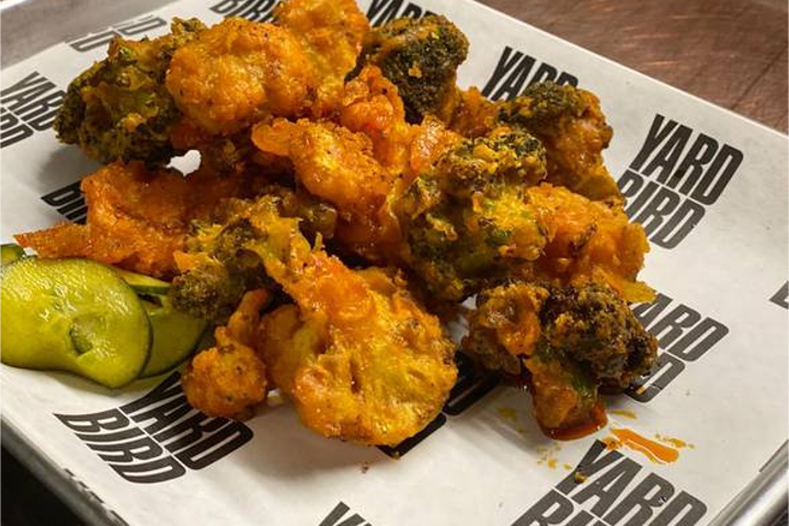 Nashville Hot Tempura (incl. side dish) - Yardbird Southern Fried Chicken Delivery