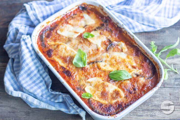 Parmigiana d'Aubergine - Moderne Trattoria du Bourg