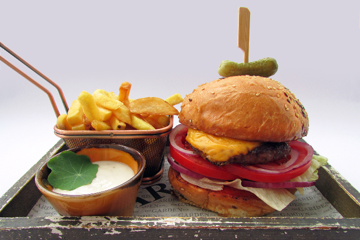 Cheese Burger - Lunch & Dinner KLG