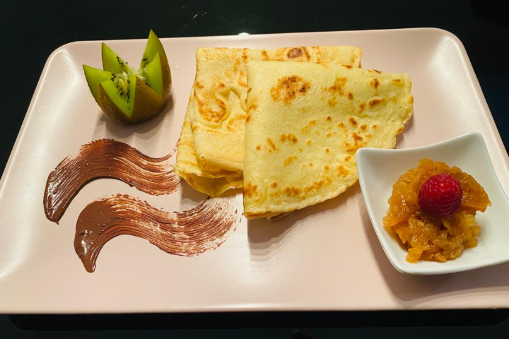 Pfannkuchen mit Topping - Lunch & Dinner KLG