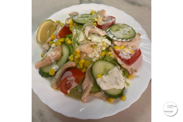 Fitness salad with chicken fillet - Lunch & Dinner KLG