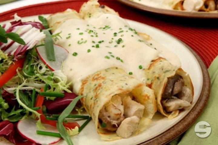 Pancakes with chicken - Lunch & Dinner KLG