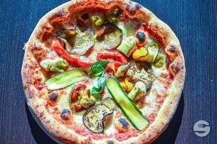 Pizza Vegetariana - Auberge de Montherod