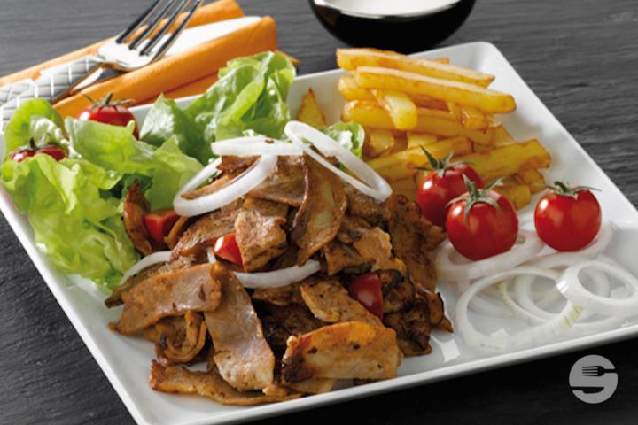 Assiette Kebab Poulet - Derik Kebab