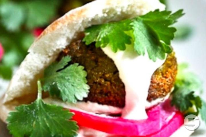 Mini Sandwich Falafel - Derik Kebab