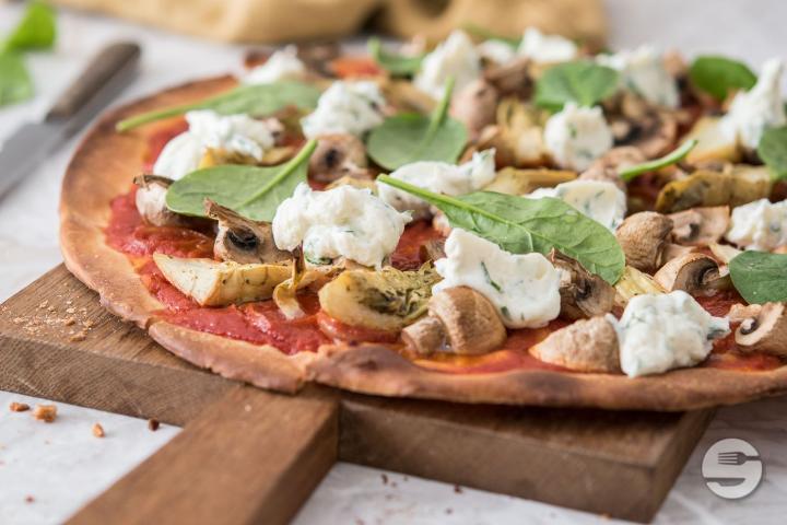 Pizza Végétarienne - Derik Kebab