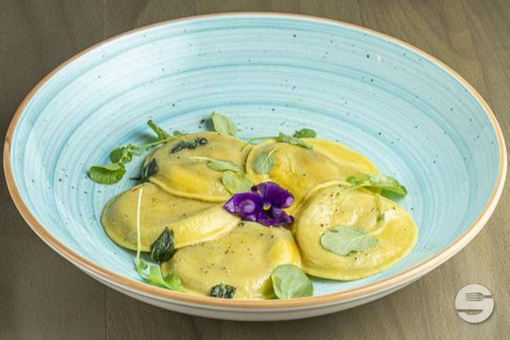 Ravioli d’Aubergines et Scamorza - L'Abordage