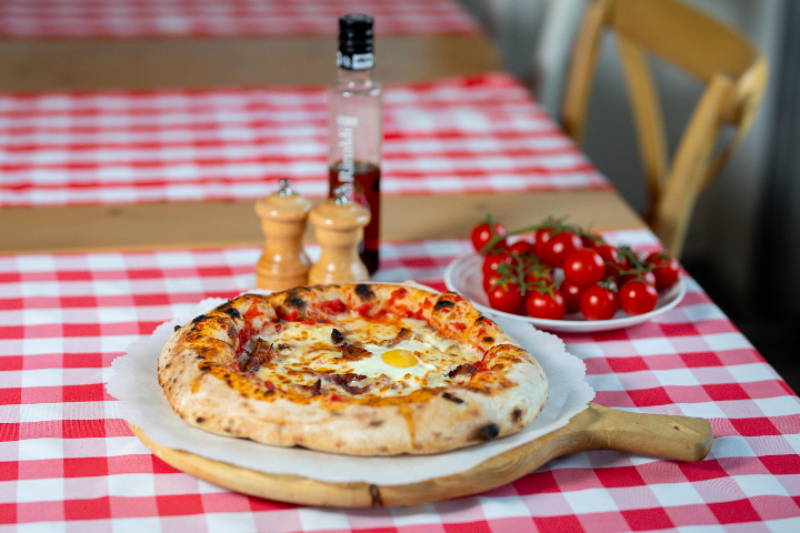 Pizza Carbonara - Le Bar du Coq