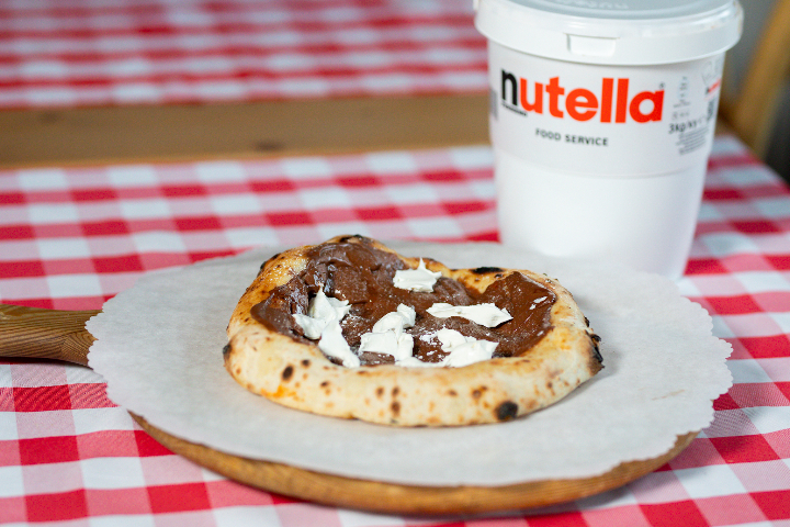 Pizza Nutella & Mascarpone - Le Bar du Coq