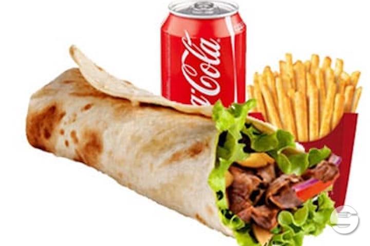 Dürüm Royal Kebab Menu with Grilled Egg - Gundî