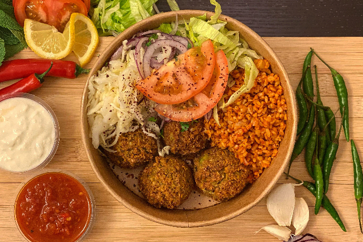 Assiette Falafel - Traiteur Bosphore