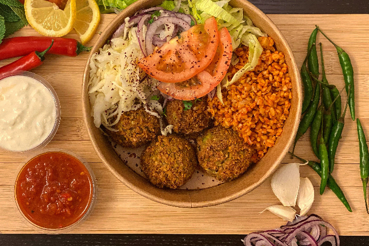 Mini assiette falafel - Traiteur Bosphore