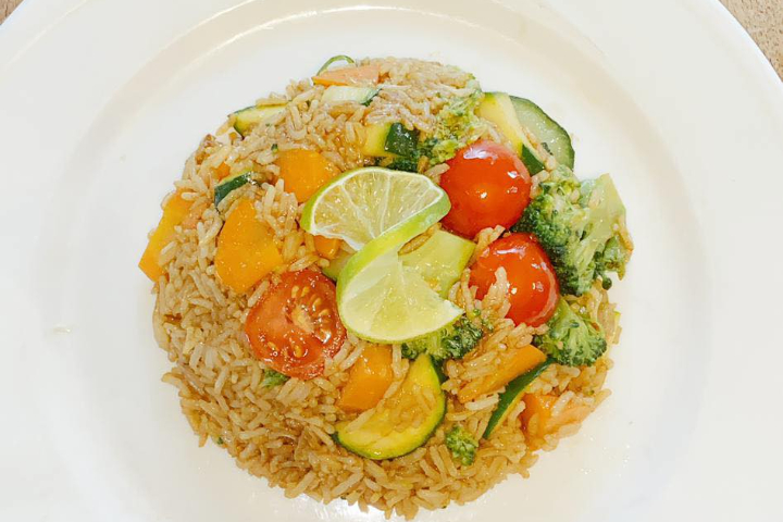 Fried Rice with vegetables - Thai Family