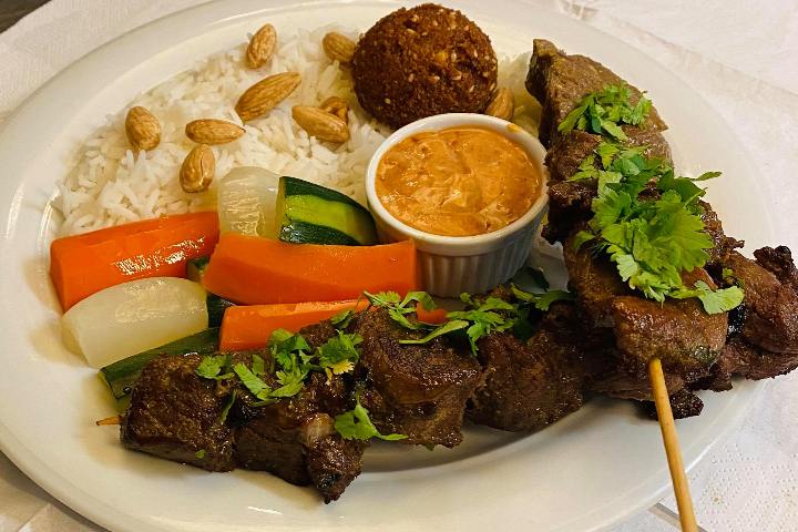 Brochette d'Agneau marinées aux Herbes - Thai Family