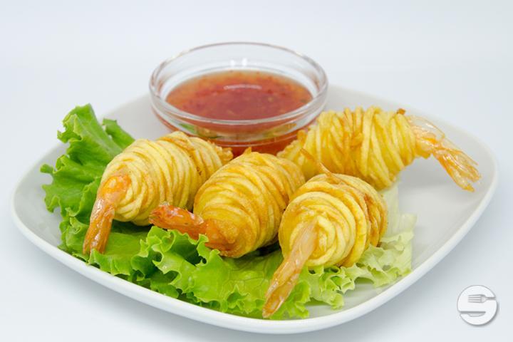 Potato Shrimp Rolls - Hello Bangkok
