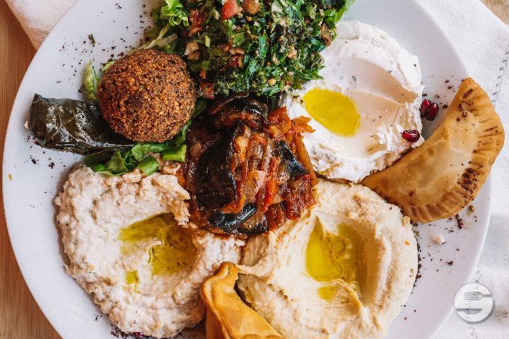 Vegetarian Plate - Mezze Factory