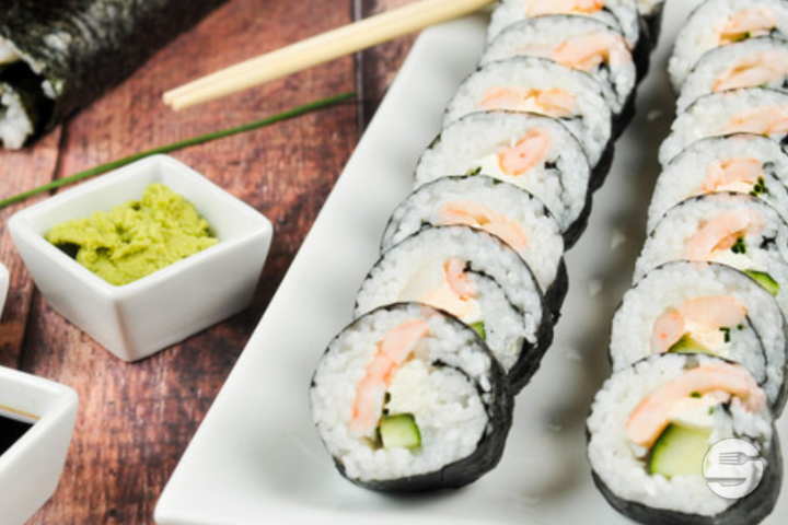 Shrimp Maki 6 pieces - Rice & More