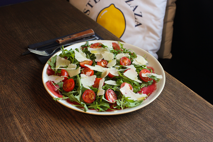 Homemade Beef Carpaccio - Osteria Zaza