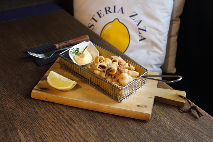 Frittura di Calamaretti - Osteria Zaza