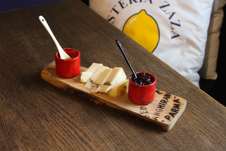 Pecorino Cheese from Sardinia with Black Truffle - Osteria Zaza