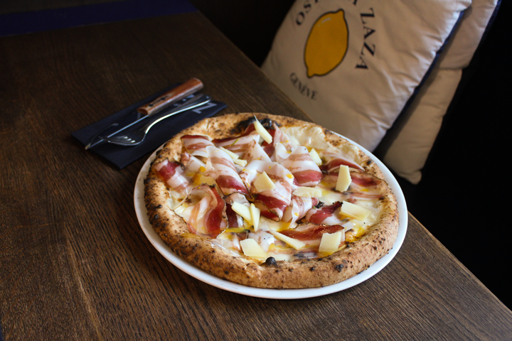 Pizza Carbonara 2.0 - Osteria Zaza