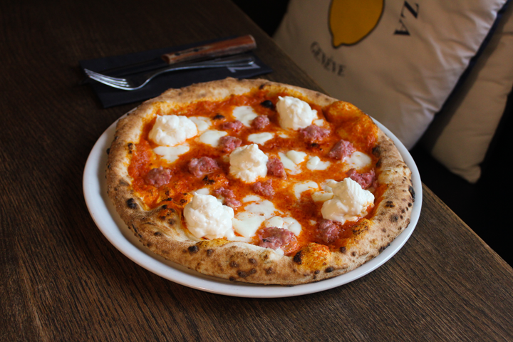 Pizza Arrête de Faire l’Andouille - Osteria Zaza
