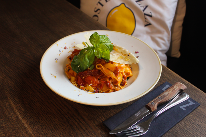 Tagliatella Rustica ai tre pomodori - Osteria Zaza