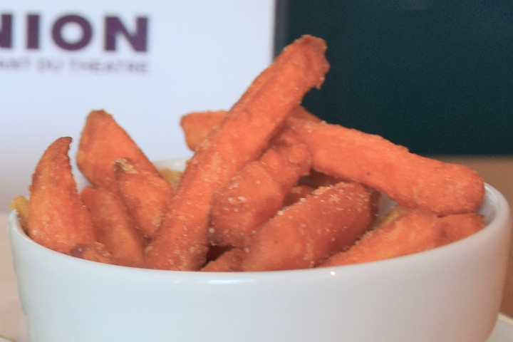 Frites de pomme de terre douce - Union Restaurant du Théatre