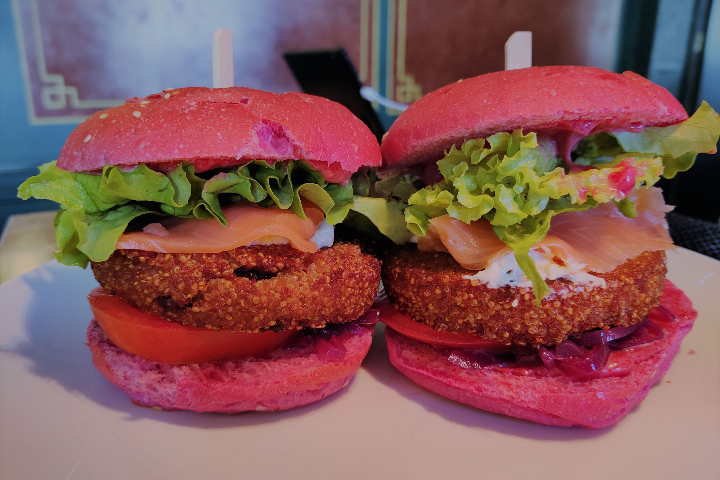 Burger du mois "PINK BURGER" - Union Restaurant du Théatre