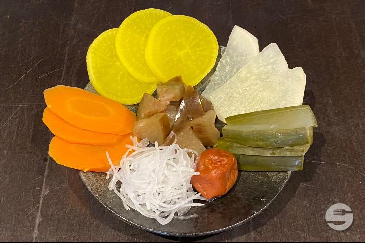 Homemade Konomono (vegan) - yume ramen