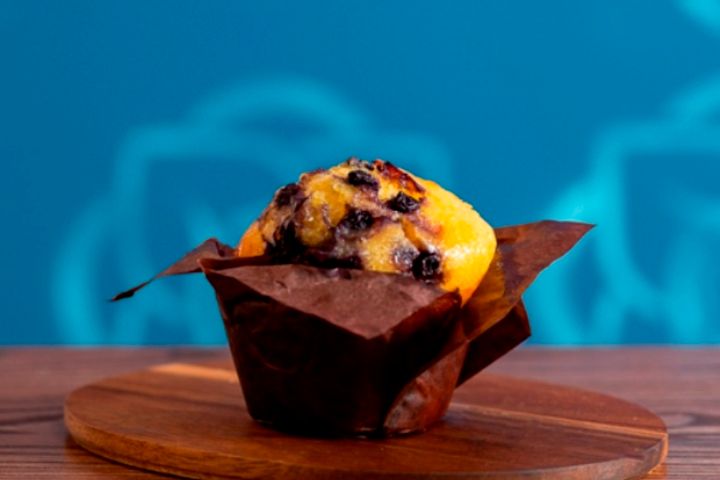 Heidelbeere Muffin - Food Market Zähringerstrasse