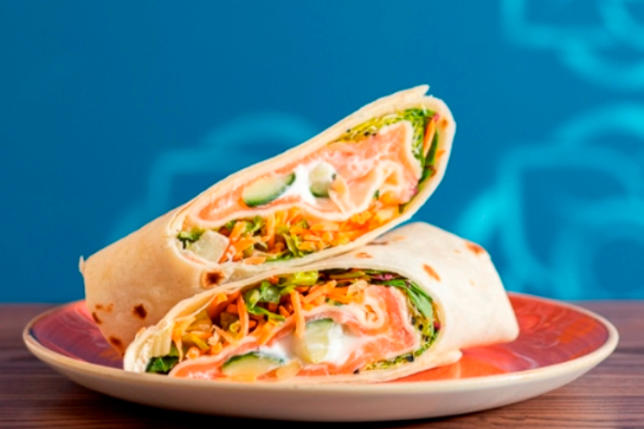 Rauchlachs Wrap - Food Market Zähringerstrasse