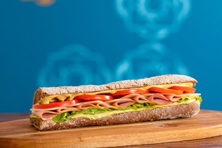 Schinken-Käse Baguette - Food Market Zähringerstrasse