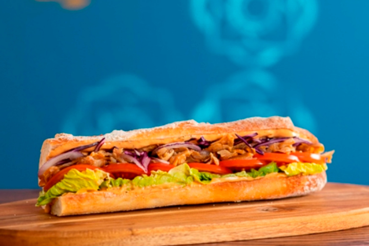 Poulet Kebab Baguette - Food Market Zähringerstrasse