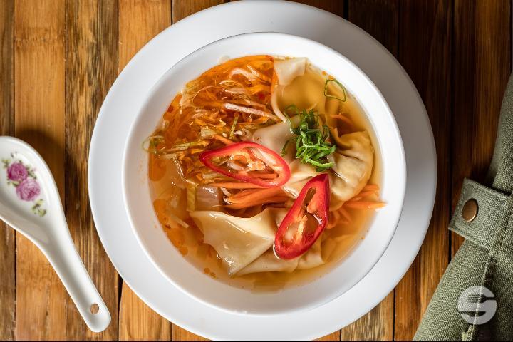 3.1 Soupe aux Raviolis Vietnamiens avec Champignons et Légumes - Nguyen - Saveurs du Vietnam