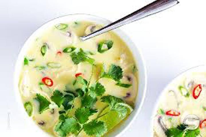 3.2 Soupe aux Herbes et au Coco Frais - Nguyen - Saveurs du Vietnam