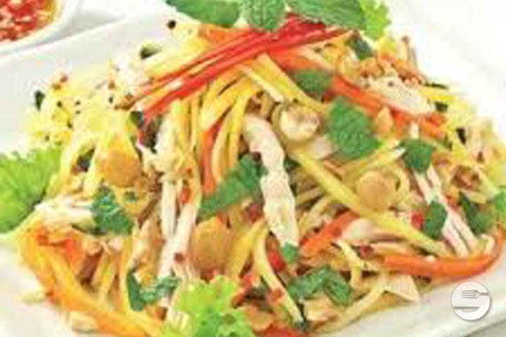 3.26 Nouilles Sautées aux Ananas. - Nguyen - Saveurs du Vietnam