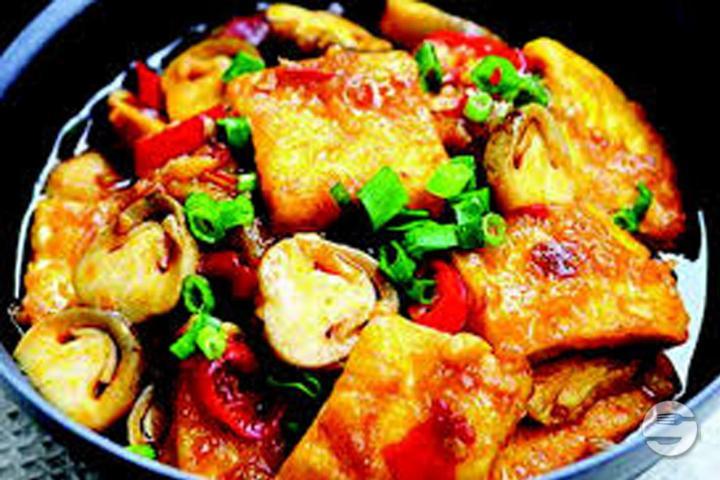 3.32 Mini Pavés de Tofu Caramélisés - Nguyen - Saveurs du Vietnam