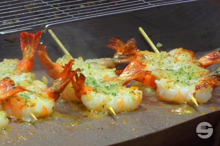 13.1 Brochettes de Gambas Grillées - Nguyen - Saveurs du Vietnam