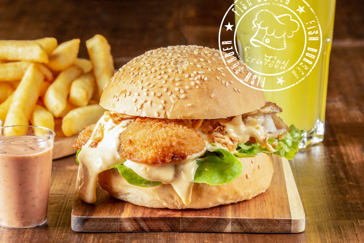 Fish Burger - Sera Fine Food