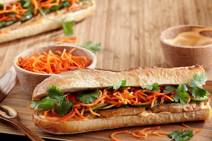 Banh - MI with Tofu - Old Town Café