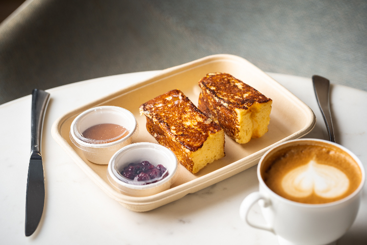 French Toast, Caramel, Red Fruit Confit - Livingroom by The Ritz-Carlton