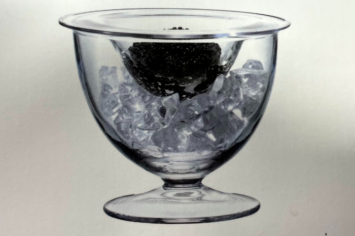 HANDMADE GLASS CAVIAR SET - PISANI PREMIUM CAVIAR