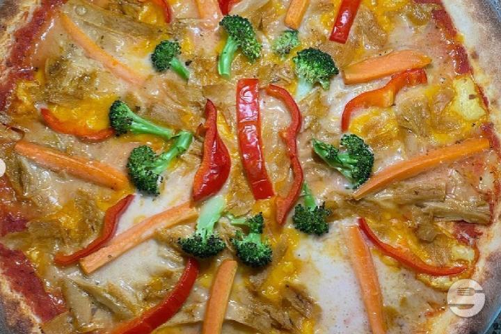 Pizza Porcini (vegan) - Poly Bistro - Winterthur