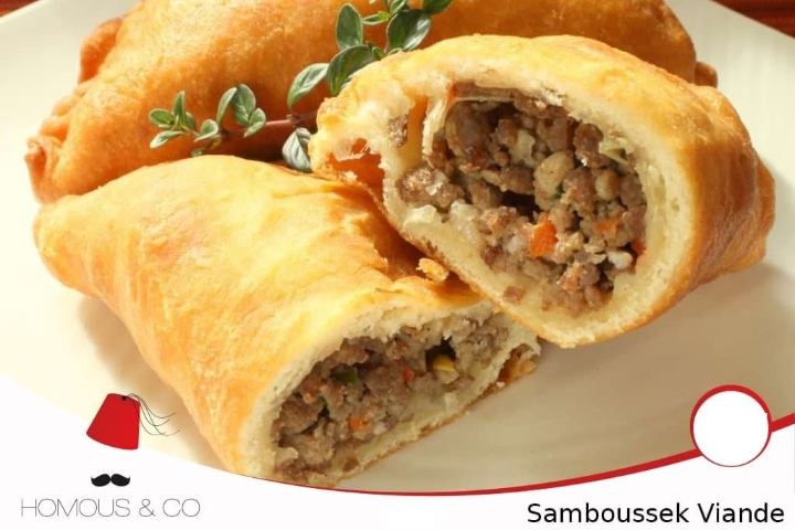 Samboussek Viande - Homous & Co