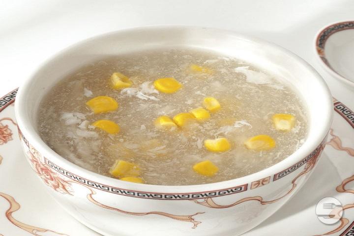 Mais- und pouletfleischsuppe - Tiger Sushi