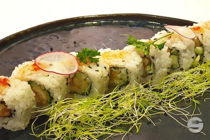 Uramaki poulet - Tiger Sushi