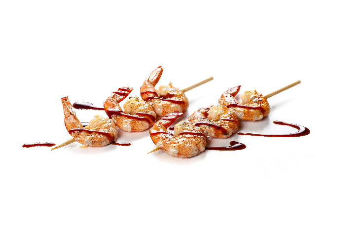 Shrimp skewers - Tiger Sushi
